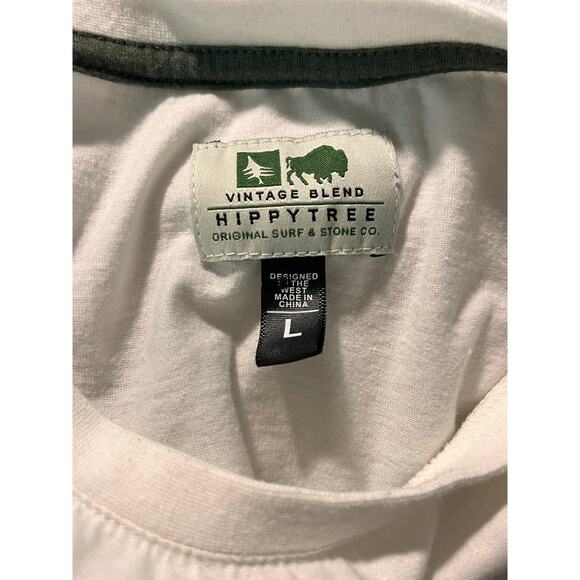 HippyTree Vintage Blend Sunset Surf T-Shirt Sz LRG – Coastal Core Skater Style - Picture 6 of 9